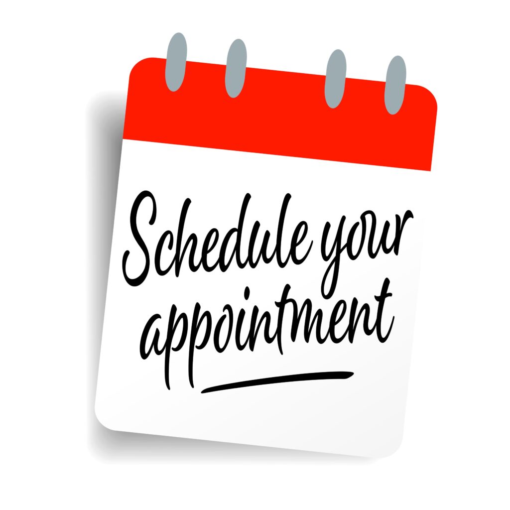 Schedule an appointment today!