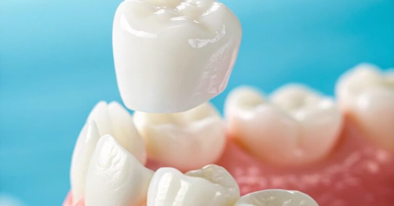 Porcelain crown vs zirconia crown